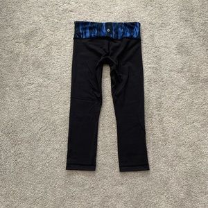 EUC Lululemon Wunder Under Reversible leggings